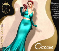 Jojo's Fashion - Oceane Gown - Blue