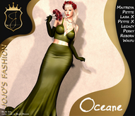 Jojo's Fashion - Oceane Gown - Green