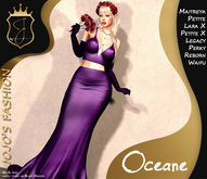 Jojo's Fashion - Oceane Gown - Purple