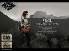 [sau]Fermion Guitar[1] RARE Orange