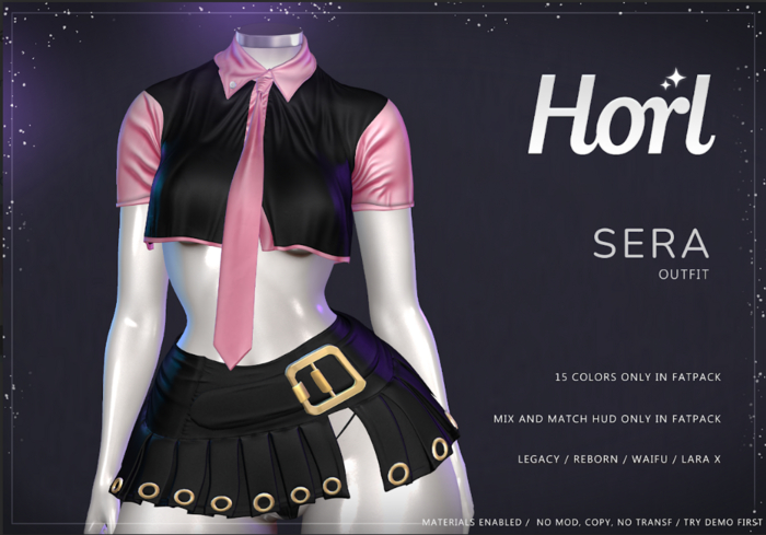 HORL - Sera Outfit - Fatpack (ADD ME)