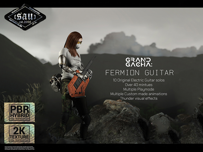 [sau]Fermion Guitar[3] RARE Blue
