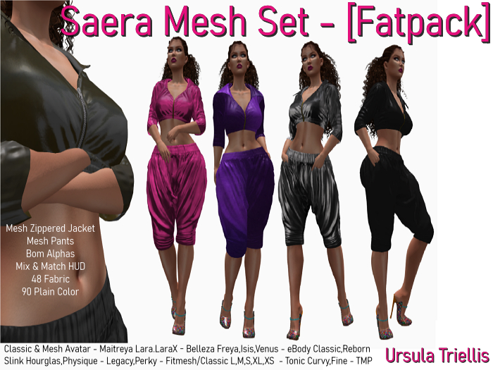 5527 Saera Mesh Set - [Fatpack]