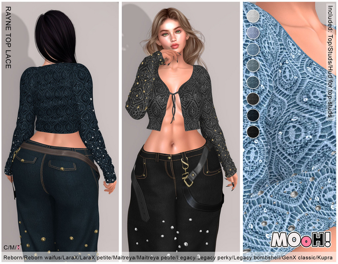 MOoH! Rayne top lace (Add)