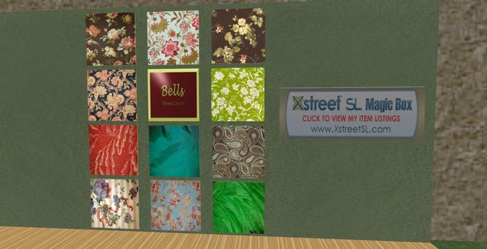 Bells Upholstery Textures/ FULL PERM