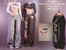 [[ Masoom ]] Brat Mode Pants - Night