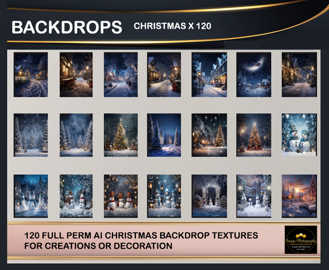 Christmas decoration textures x 120