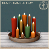 *Claire* Candle Tray Autumn C - Dreamscapes Decor