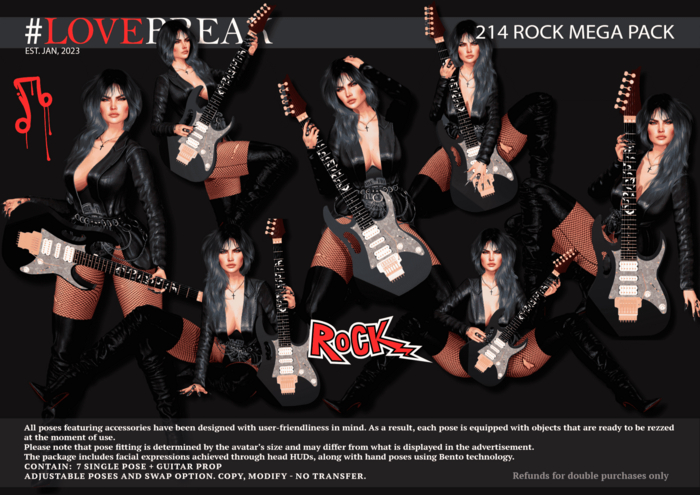 #LOVEBREAK 214 ROCK MEGA PACK