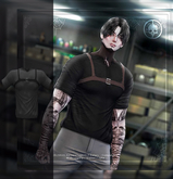 [EL]Shirt Harness Gray