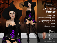Tameless Charmer Purple - Halloween Costume Goth
