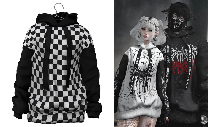 [DumDum] Azi Sweater - Chess