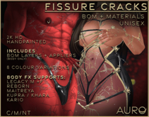 [AURO] Fissure Cracks - BOM + Materials (add)