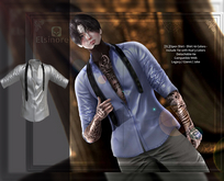 [EL]Open Shirt White