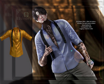 [EL]Open Shirt Yellow