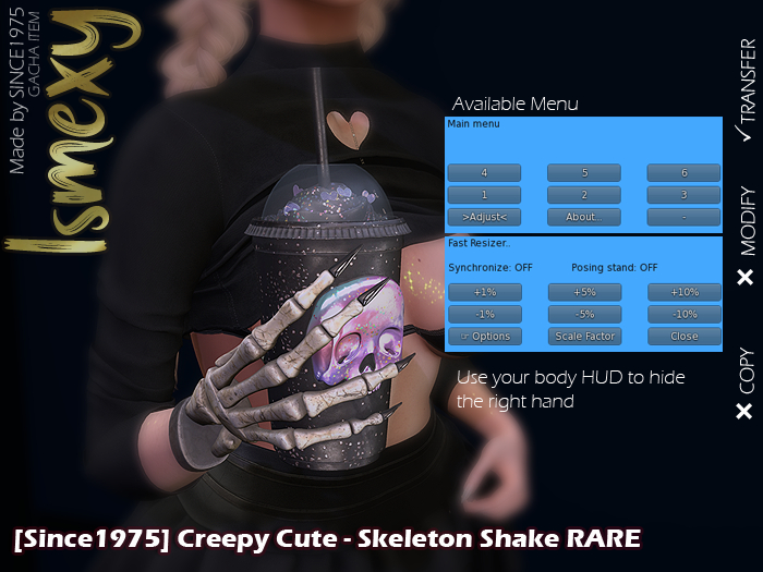 [Since1975] Creepy Cute - Skeleton Shake RARE