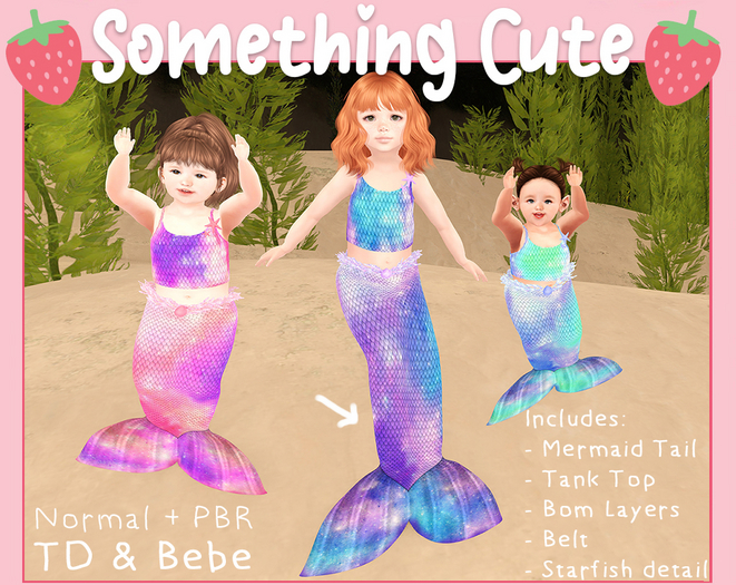 SC. Mermaid Tail Purple