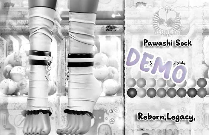 .:BluWesh:. Pawashi socks DEMO