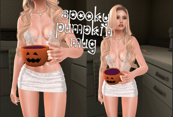 Vivi spooky pumpkin mug