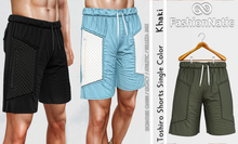 Shorts Toshiro Men's Khaki - Signature Gianni, Belleza Jake, Legacy, Athletic - FashionNatic