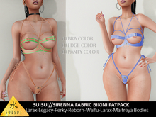 SUISUI//Sirenna Fabric Bikini Fatpack!