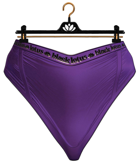 [BL] Coco bottom leather // violet