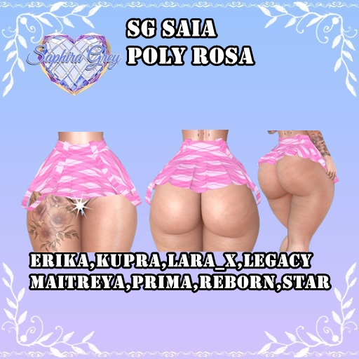 SG SAIA POLY ROSA BOX