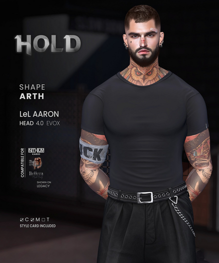 HOLD SHAPES - Arth - Shape LeLUTKA Aaron 4.0 EVOX/LEG/JAK/KAR