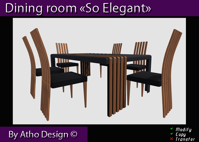 Dining room "So Elegant" - PBR