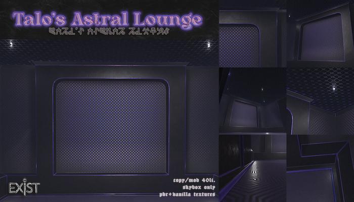 *exist* Talo's Astral Lounge Skybox