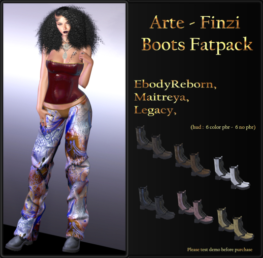 Arte - Finzi - Boots Fatpack