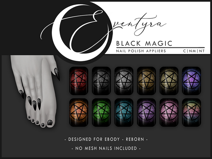 Eventyra - Reborn Nail HUD - Black Magic