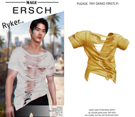 ERSCH - Ryker Top -yellow-