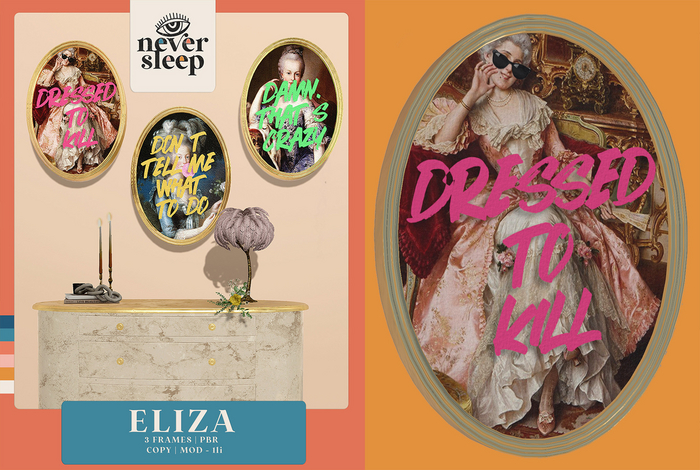 Never Sleep // Eliza Frame // Dressed