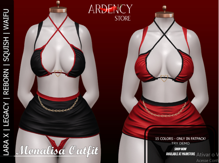 ARDENCY- MONALISA OUTFIT - FATPACK
