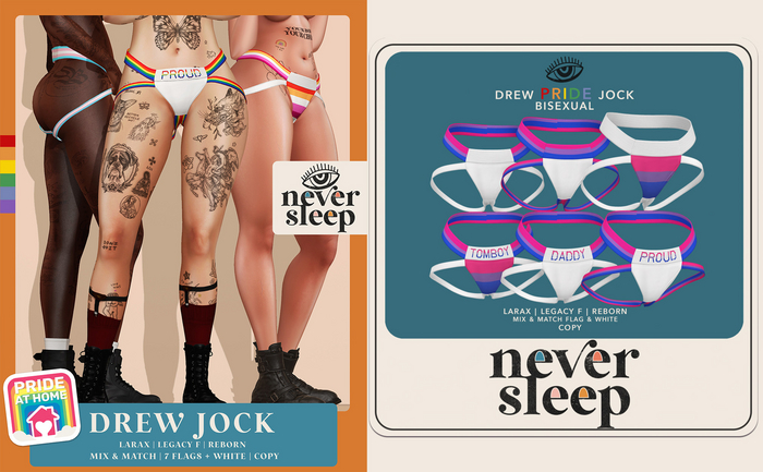 Never Sleep // Drew Jock // Bisexual