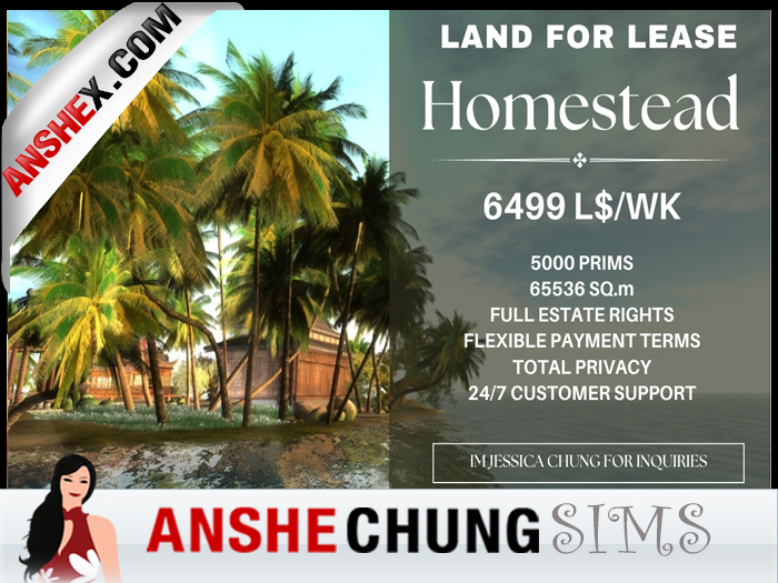Homestead Sims with Full Estate Rights for Rent - Contact Jessica Chung
