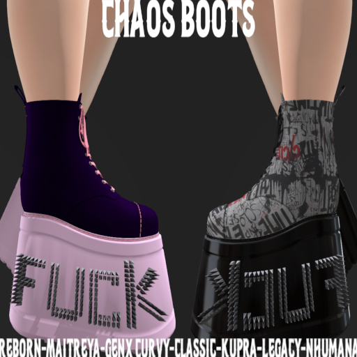{Chaotic}  Chaos Boots  {Add me} {DEMO}