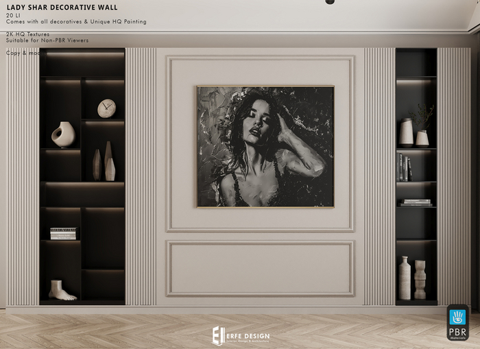Lady Shar Decorative Wall 20 Li [Erfe Design] 