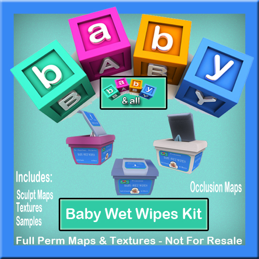 B&A - Baby Wet Wipes - Sculpty Kit