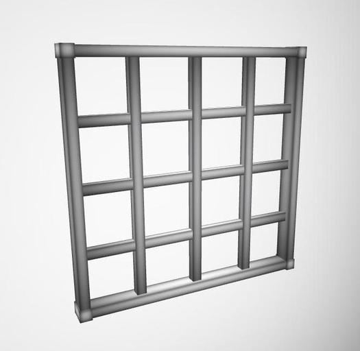 SALE 50% OFF - Sculpted square window frame