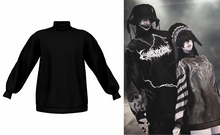 [DumDum] Ashroot Turtleneck - Darkblack