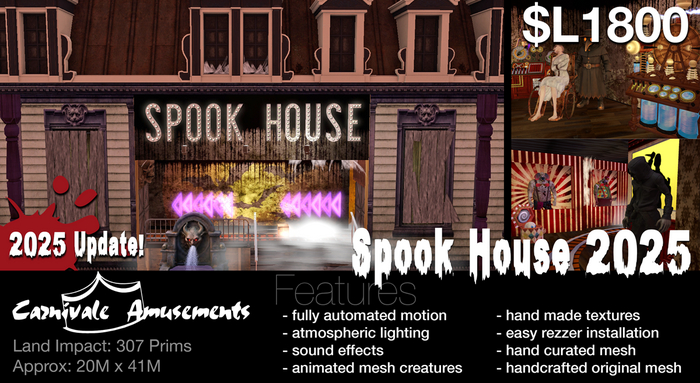 The Spookhouse Ride - Retail BOXED