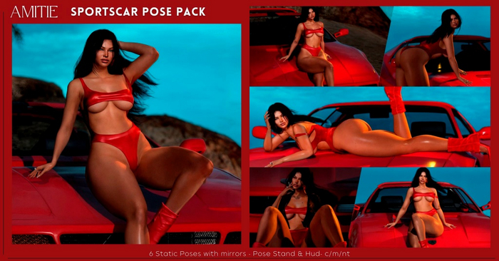 Amitie - Sportscar Pose Pack
