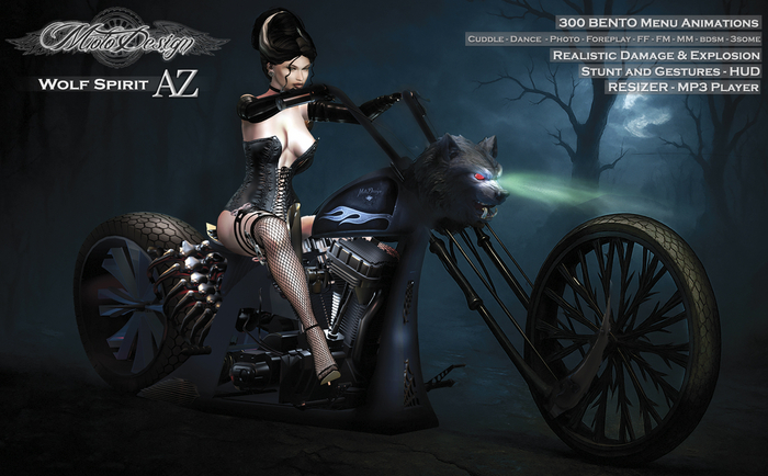 Motorcycle - MotoDesign - Wolf Spirit - AZ