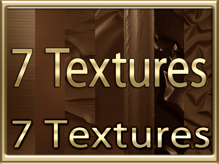 Second Life Marketplace - [ 7 Designers Brown ] 7 Textures