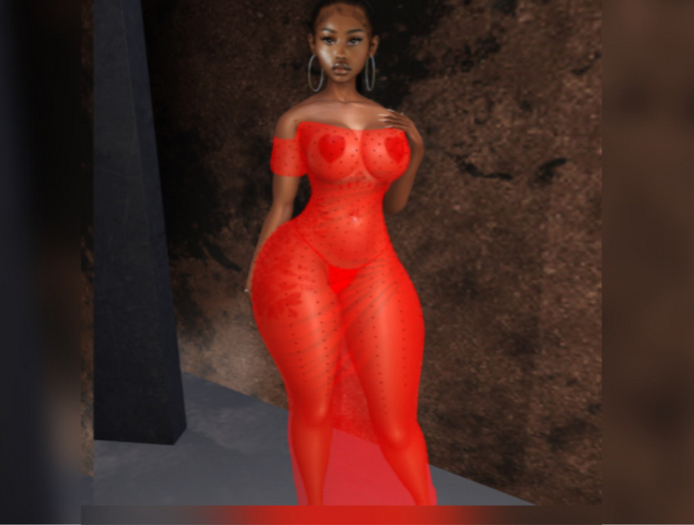 $BQ TALLY Dress Red
