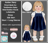 *CC* Amber Navy  FITTED {LB/TDB/BEBE/Chonk}