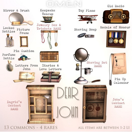 O.M.E.N - Dear John - Letters from John