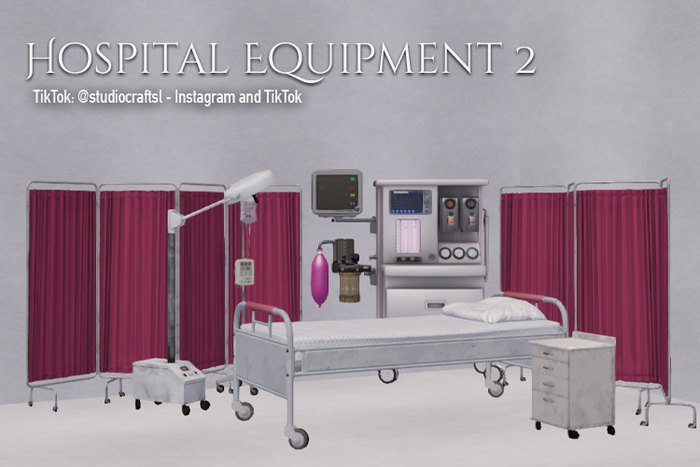 Studio Craft *  Hospital Equipment 2 BOX